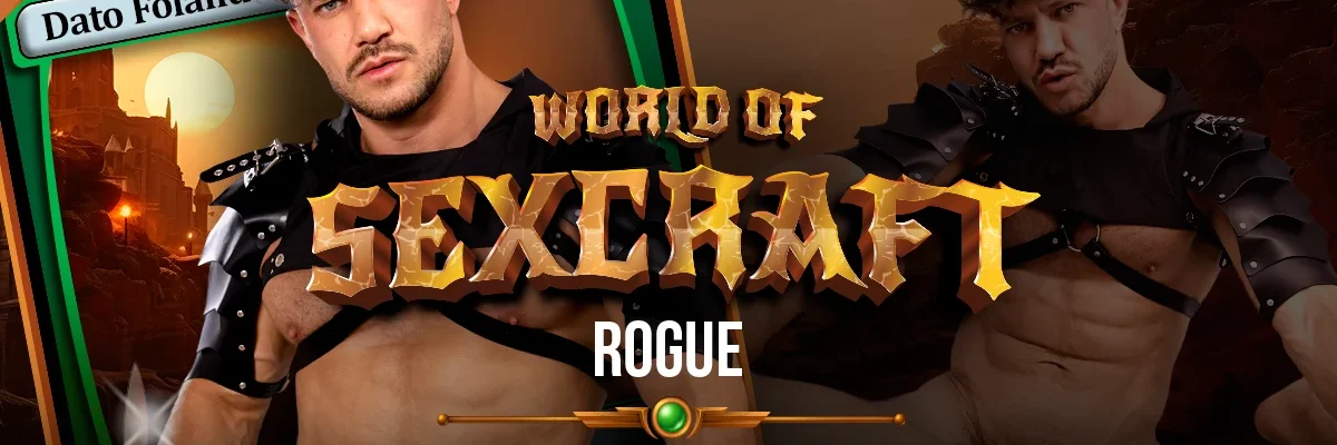 World of Sexcraft gay cosplay VR porn cover