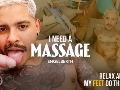 VirtualRealGay I need a massage ft Engelberth video cover poster