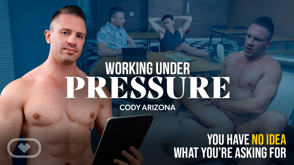 VirtualRealGay Working Under Pressure cover Cody Arizona